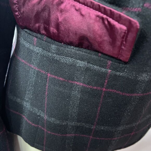 Talbots Tartan Plaid Women's Wool Two Button Blazer Size 8 Academia - Picture 5 of 8